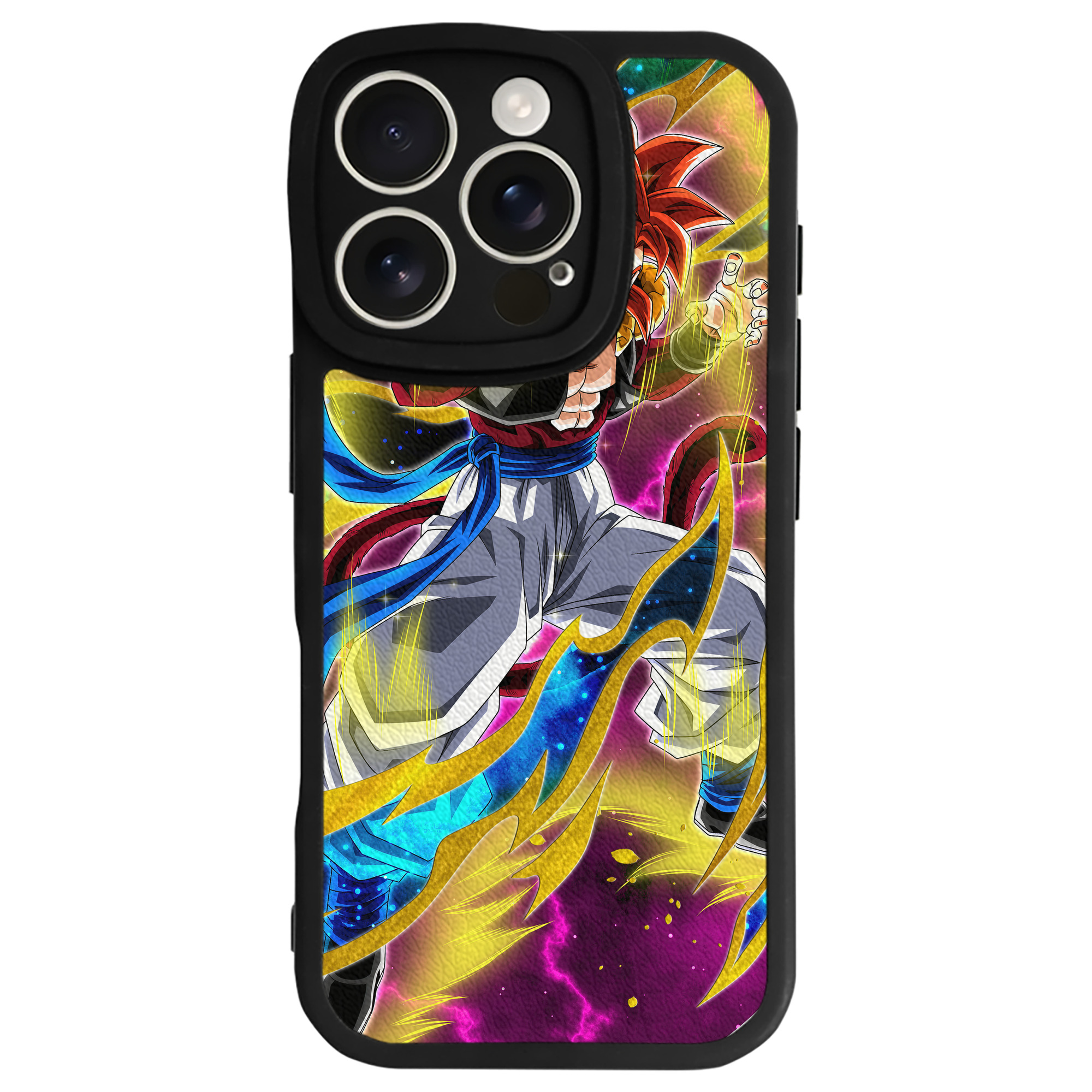 （画像用） ドラゴンボール DRAGON BALL 【iPhone 16シリーズ対応】シリコンスマホケース（レザー調） 材質：シリコン